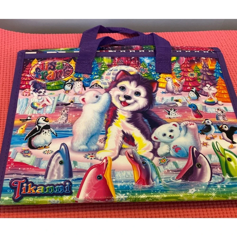 Lisa Frank organized pattern supplies